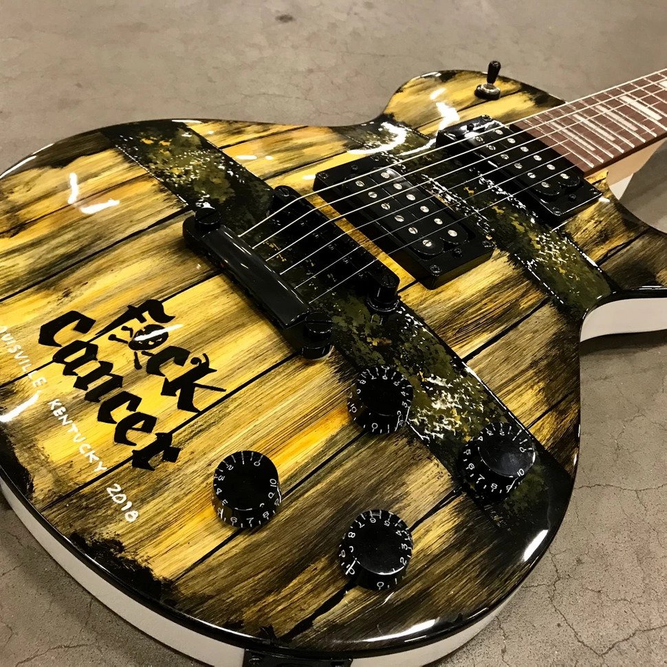 Fuck Cancer 2010 Guitar