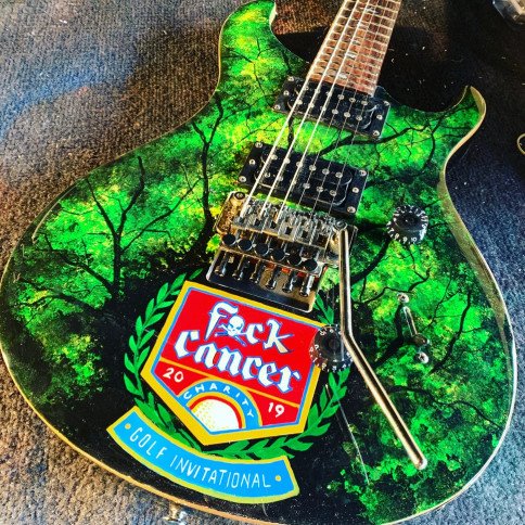 Fuck Cancer 2019 Guitar