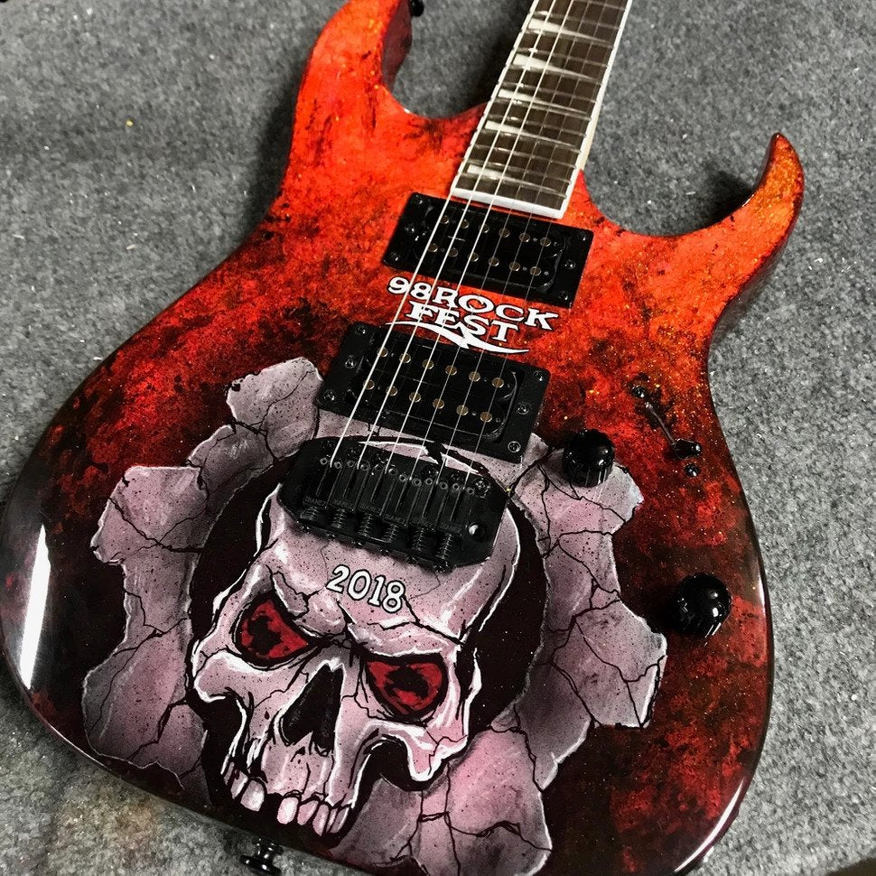 98 Rock Festival 2018 Full Sized Guitar